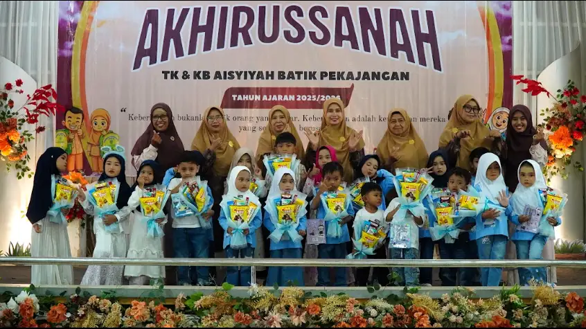 Akhirussanah TK dan KB Aisyiyah Batik Pekajangan, Wujud Syukur atas Tumbuh Kembang Anak yang Membanggakan